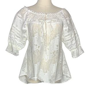 Marissa Web Lace Top